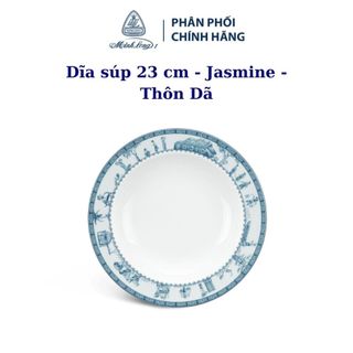 Dĩa súp 23 cm Jasmine Thôn Dã - Gốm sứ cao cấp Minh Long I