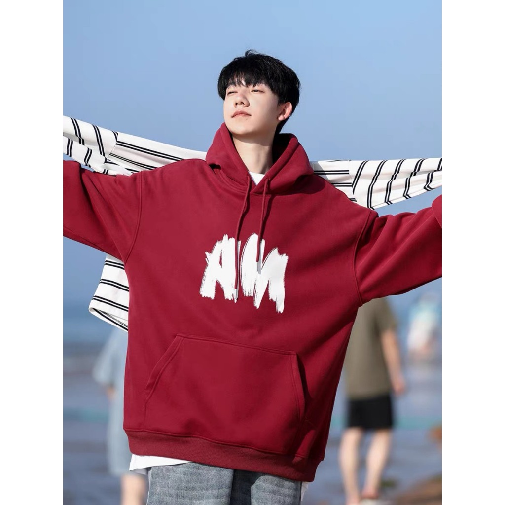 Áo Hoodie AM Nỉ Bông Basic, Áo Hoodie Unisex Thiết Kế Trẻ Trung, Cực Dễ Phối Đồ Fox Luxury