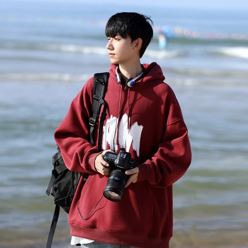 Áo Hoodie AM Nỉ Bông Basic, Áo Hoodie Unisex Thiết Kế Trẻ Trung, Cực Dễ Phối Đồ Fox Luxury