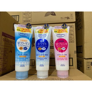 Sữa rửa mặt kose softymo 220g nội địa nhật kose