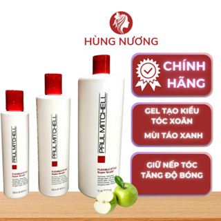  Gel Giữ Nếp Tóc Xoăn PAUL MITCHELL SUPER SCULPT Tạo độ dày và cấu trúc cho tóc dưỡng ẩm hạn chế hư tổn  mùi táo xanh 