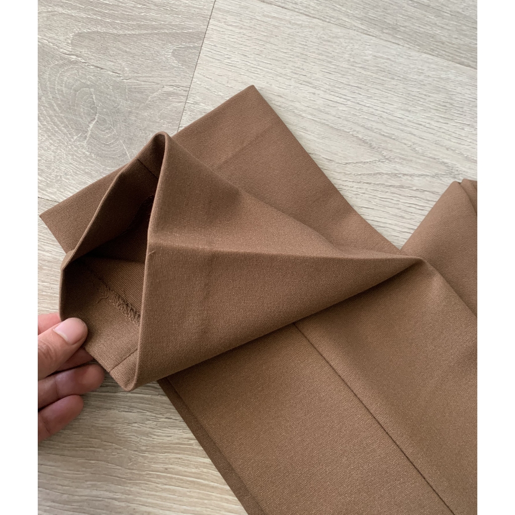 Quần Tây Nam Dáng Slimfit Vĩnh Tiến Màu Bò C078 19.3