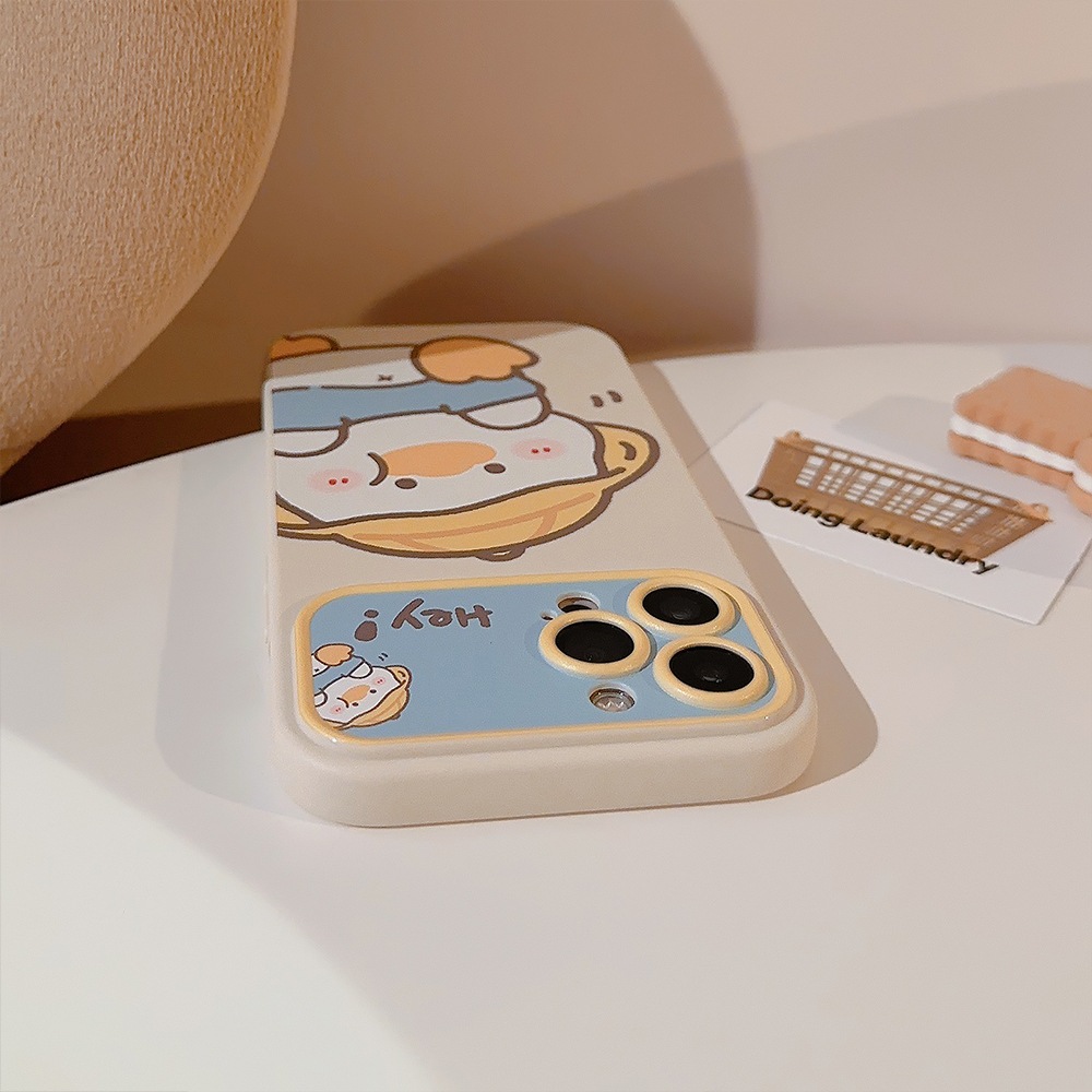 Ốp lưng Iphone Vịt vàng xanh Casery dành cho Iphone 11/12/13/14/15/plus/pro/promax