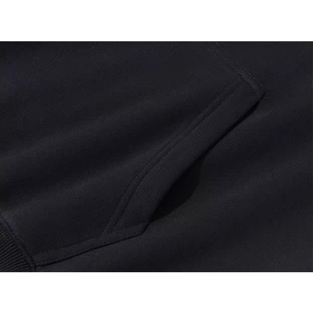 Áo polo cổ bẻ Dessuu nỉ bông dày thêu 1011 by Dessuu kẻ sọc tay