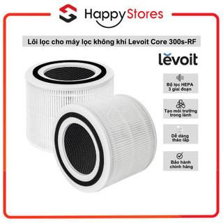 Lõi Lọc Diệt Khuẩn Tiêu Chuẩn Cho Máy Lọc Không Khí Levoit Core 300/300S RF - Bộ Lọc HEPA 3 Lớp - Hàng Chính Hãng