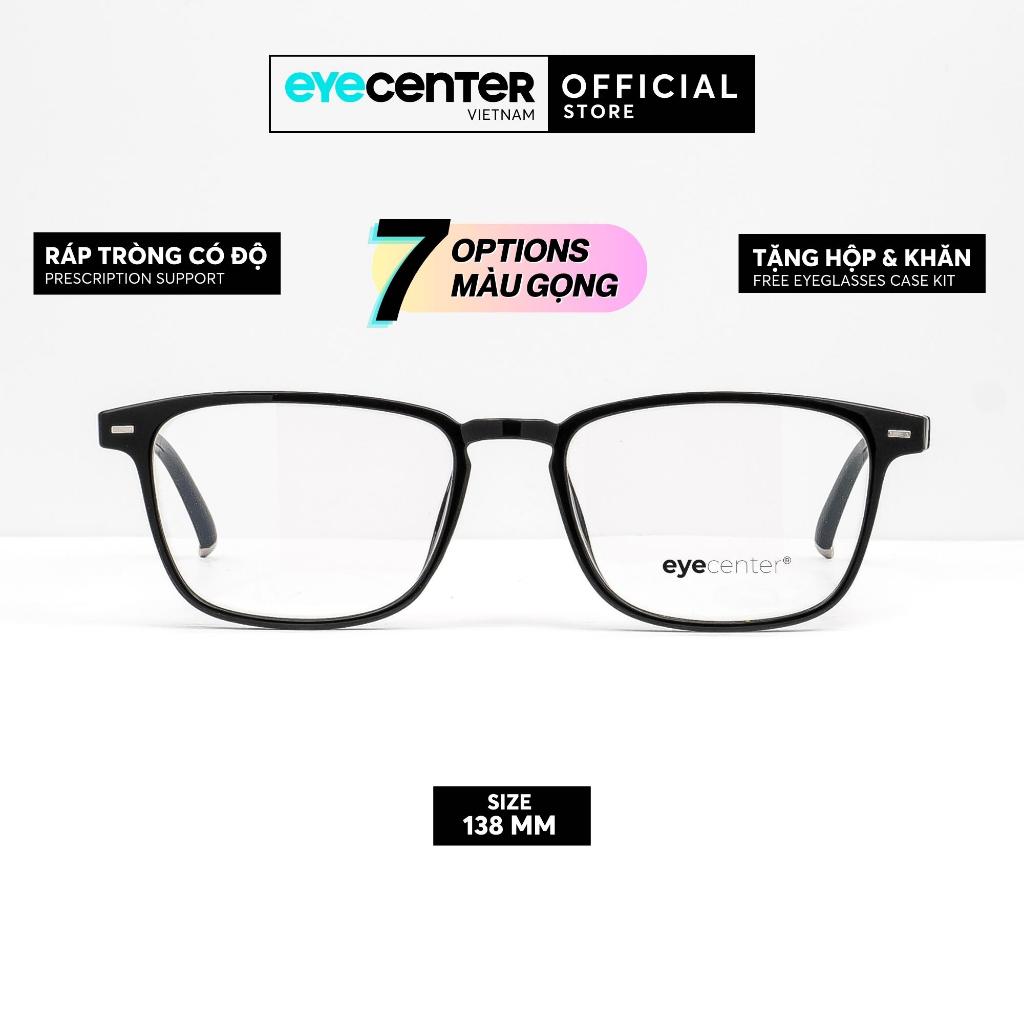 Gọng kính nam nữ chính hãng EYECENTER K23S nhựa dẻo siêu nhẹ nhập khẩu by Eye Center Vietnam