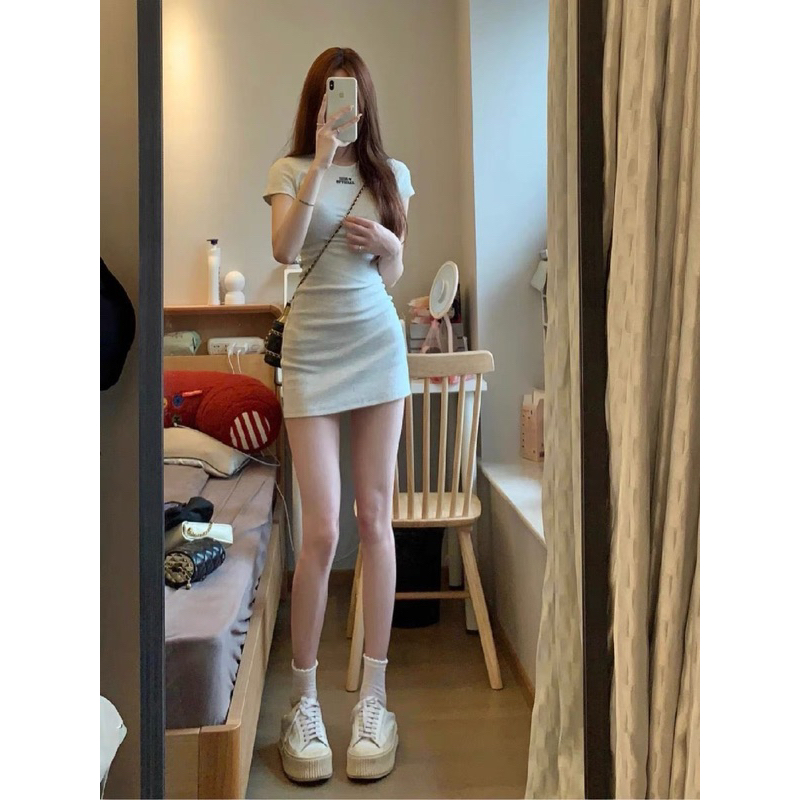 Đầm Body 1ESS Gân Tăm Cotton