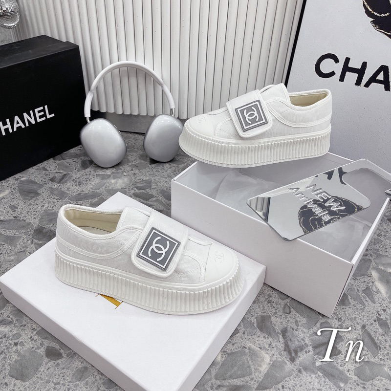 ✨✨Thể thao chaneoo quai dán nâng đế