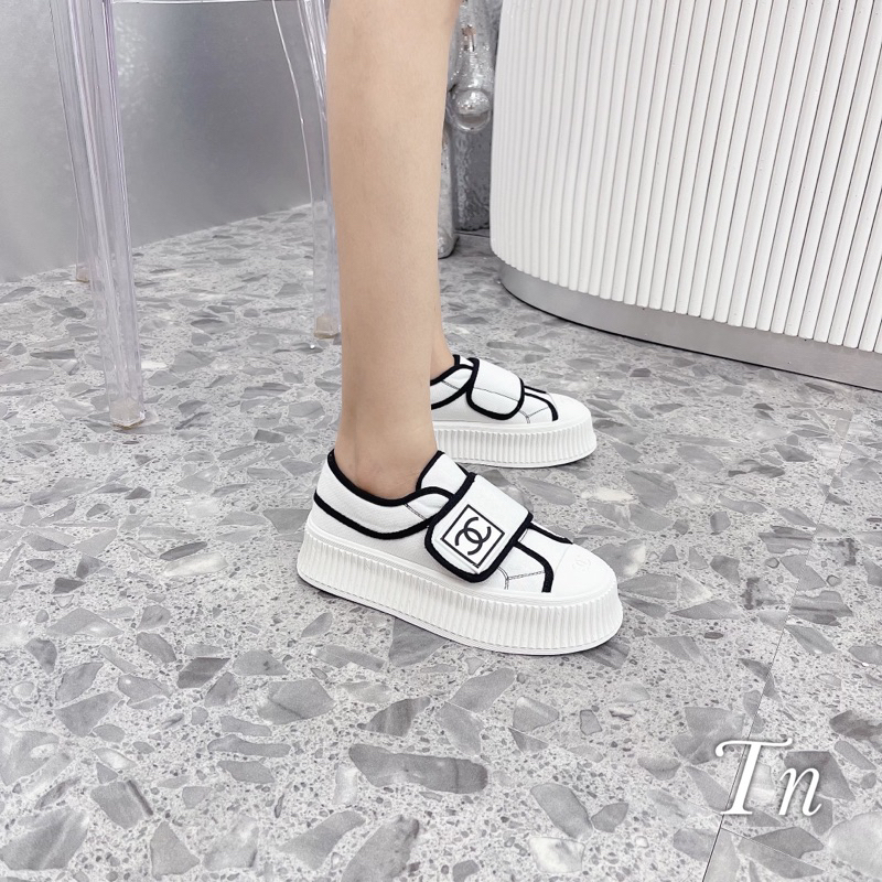 ✨✨Thể thao chaneoo quai dán nâng đế