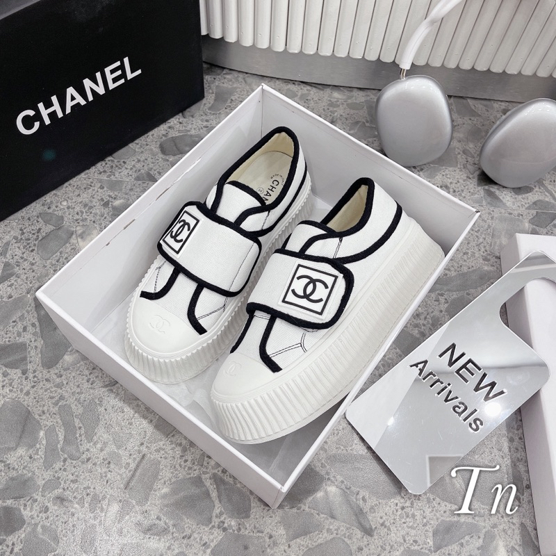 ✨✨Thể thao chaneoo quai dán nâng đế