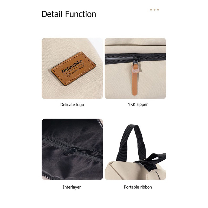 Túi đựng đồ cá nhân Naturehike Lightweight Bag NH21LX001 campoutvn A522