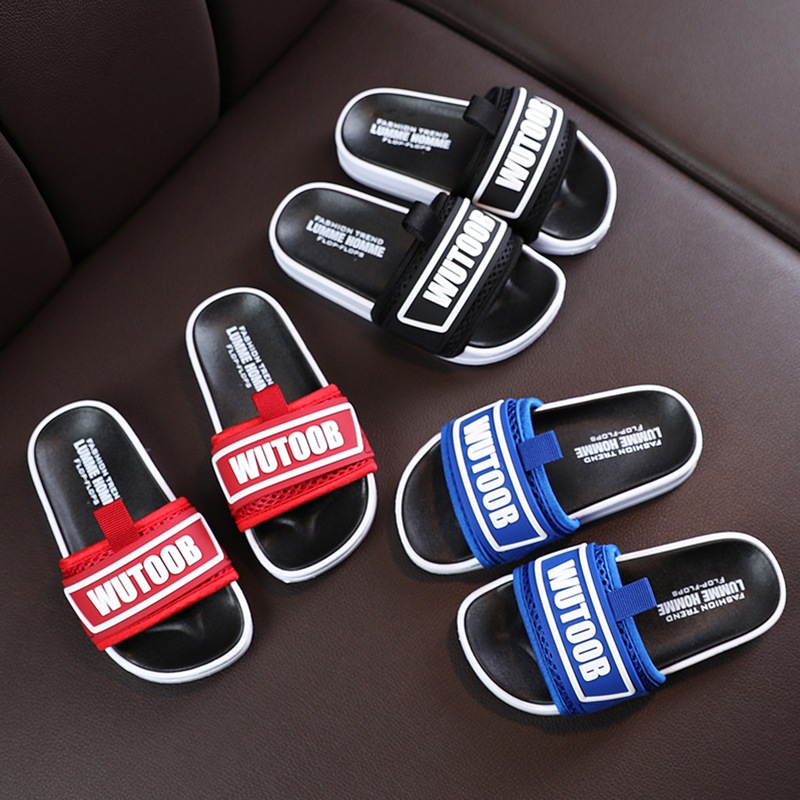 Dép bé trai bé gái, dép quai ngang trẻ em dép lê con nít quai siêu mềm đế dày êm chân chống trơn trượt size 26-39