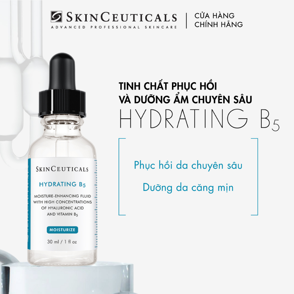 Skinceuticals Hydrating B5 giúp cấp ẩm và hỗ trợ quá trình tái tạo da