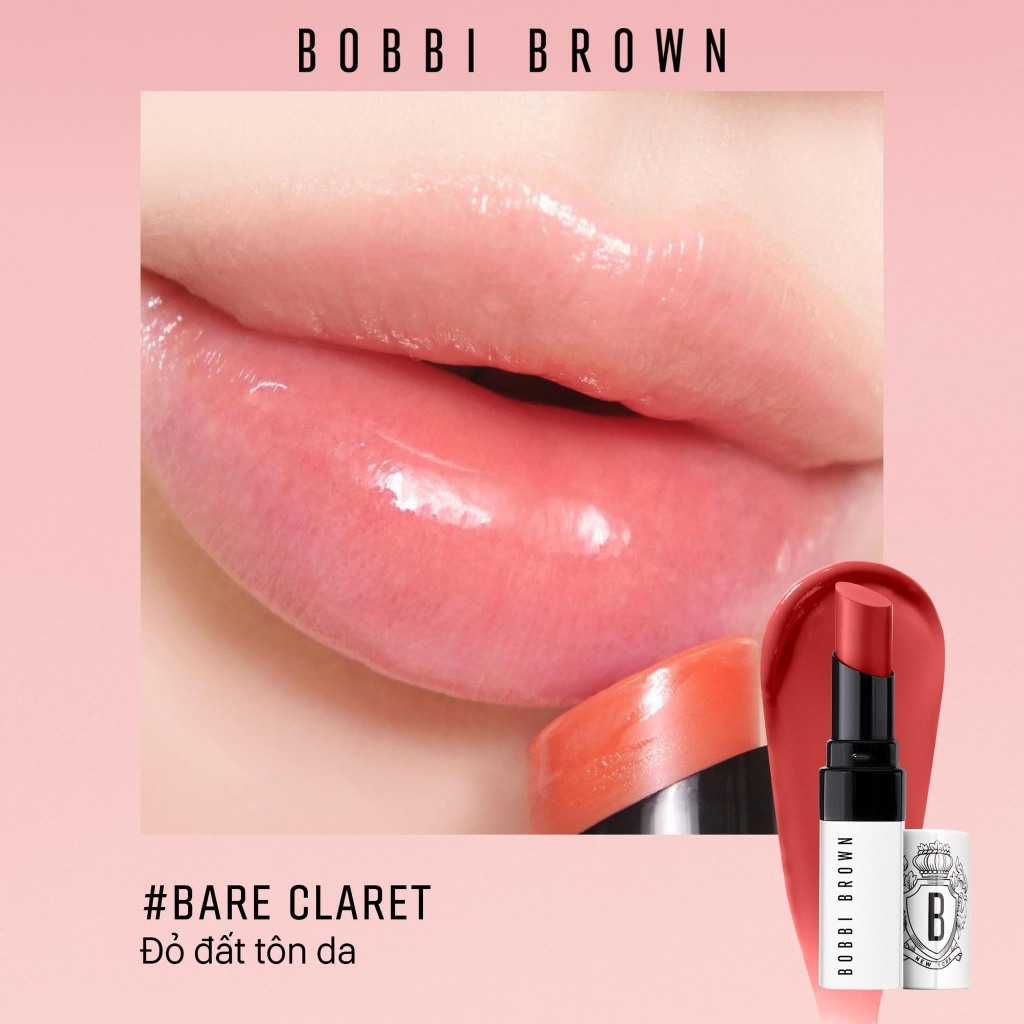 Son Dưỡng Có Màu Bobbi Brown Extra Lip Tint 2.3g (Bare Punch, Bare Raspberry, Bare Pink, Bare Melon)