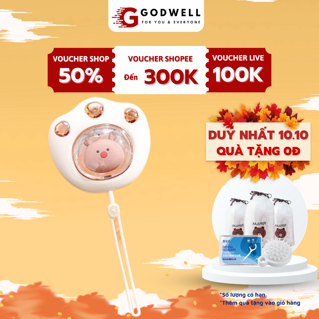 Máy sưởi ấm mini cầm tay - GODWELL - S51