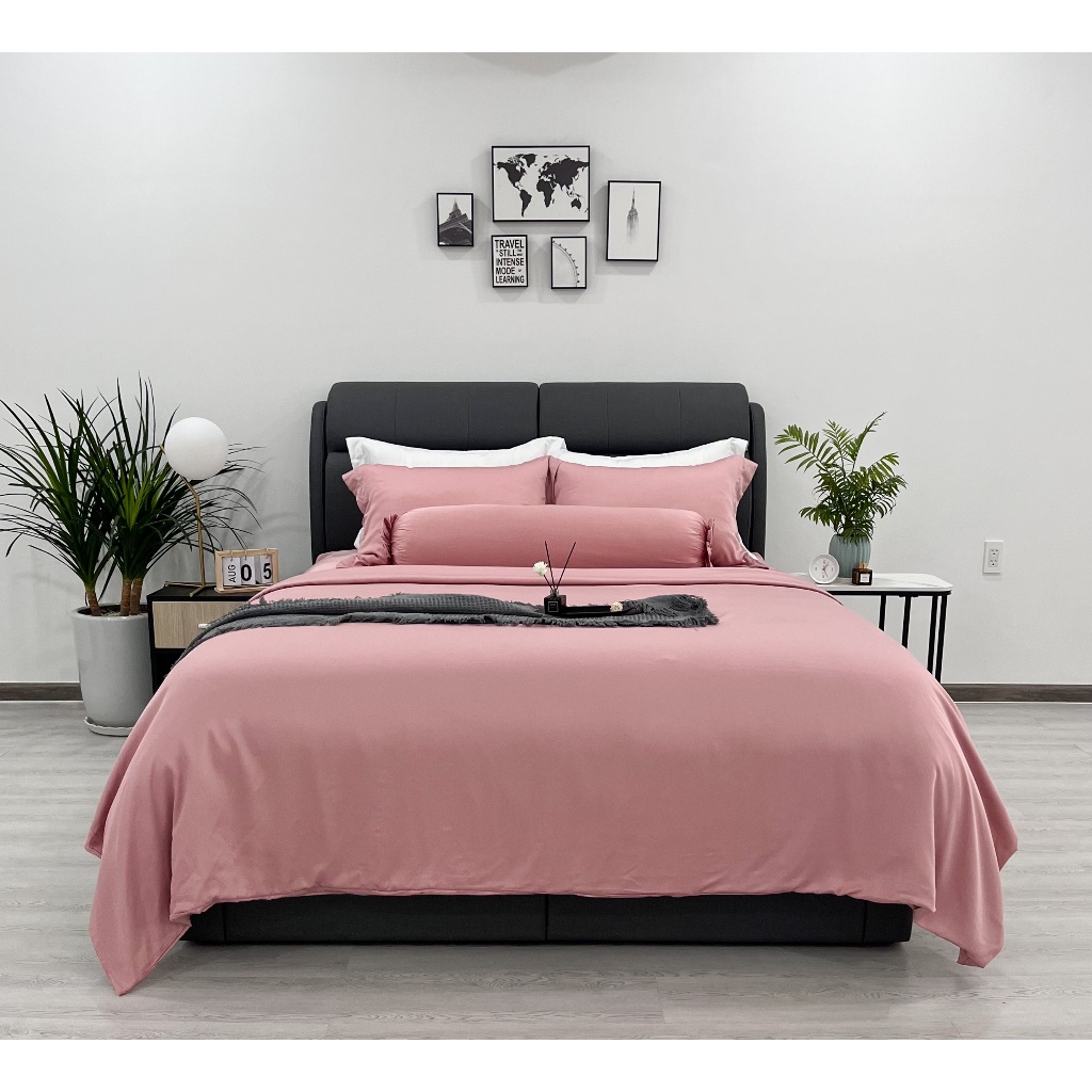 Vỏ mền MÁT LẠNH 100% Tencel NIN Florence Premium nhiều màu 2m2x2m3 lụa 80S, vỏ chăn 2 mặt trơn | Blanket duvet cover