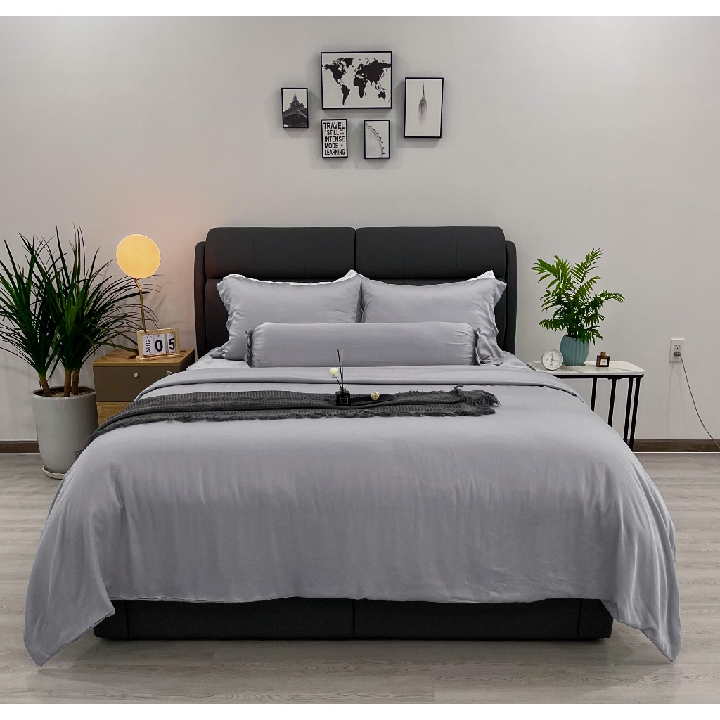 Vỏ mền MÁT LẠNH 100% Tencel NIN Florence Premium nhiều màu 2m2x2m3 lụa 80S, vỏ chăn 2 mặt trơn | Blanket duvet cover