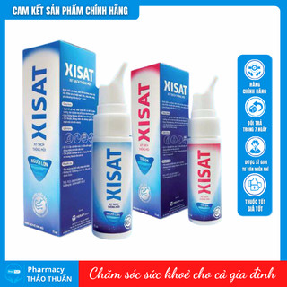 Dung dịch xịt mũi XISAT - Nước biển sâu sạch thông mũi Xisat
