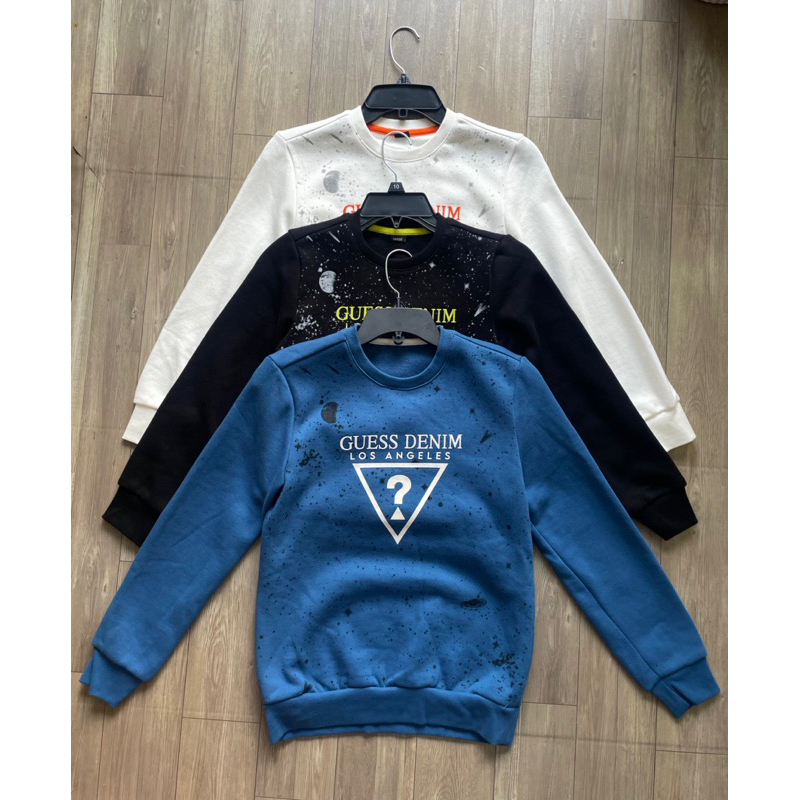 áo nỉ dày tay cho bé trai mùa thu-đông sz 6-10 tuổi