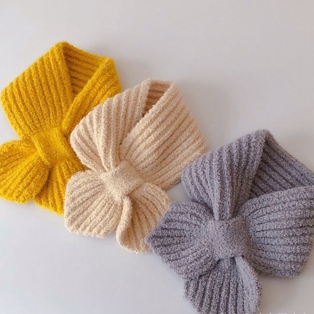 Khăn len quàng cổ mùa đông dành cho bé gái mã T11 quà tặng cho bé