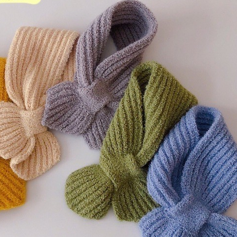 Khăn len quàng cổ mùa đông dành cho bé gái mã T11 quà tặng cho bé