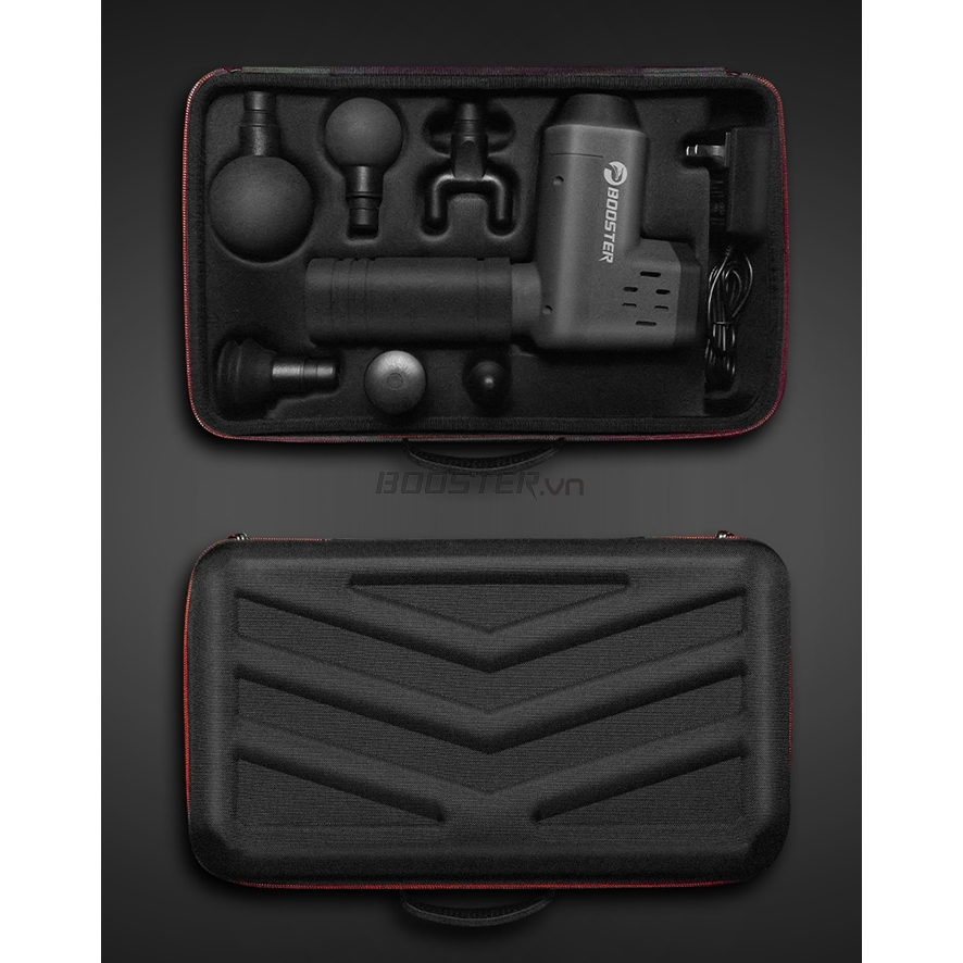 Vali đựng súng massage Booster các dòng M2-B, MINI LS, PRO 2, PRO 3, T, E, M2, X3 | OKbuy