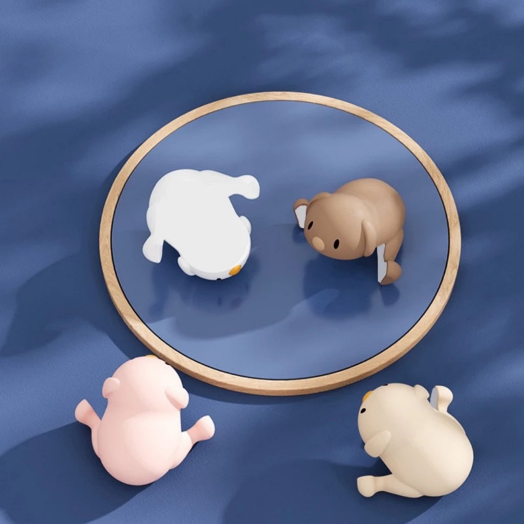 Miếng bitj góc bàn sillicone hình gấu dễ thương giúp bé giảm chấn thương khi va chạm cạnh góc bàn, cạnh góc giường