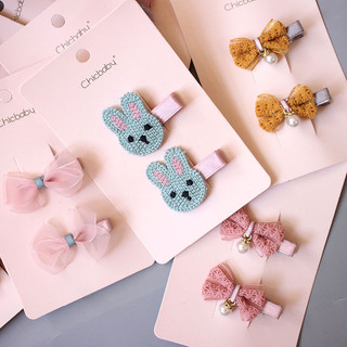 Set kẹp tóc bé gái, kẹp tóc nhiều màu và kiểu dáng cho bé phong cách Hàn Quốc xinh xắn