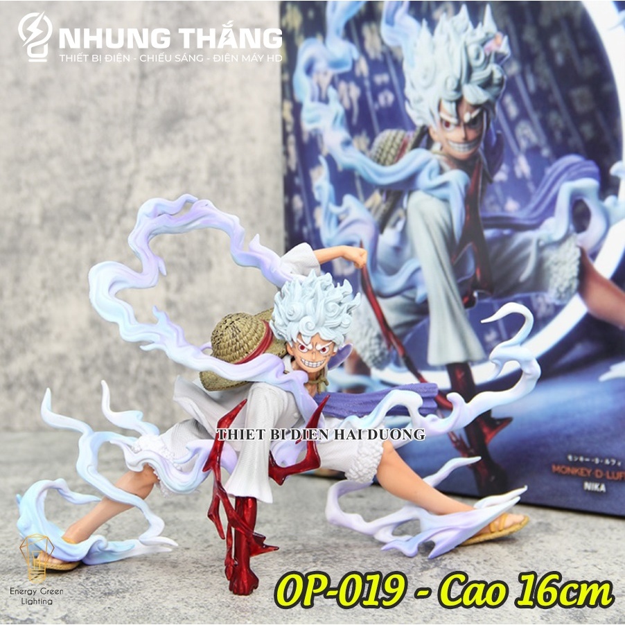 6 Mẫu - Mô Hình Nhân Vật One Piece - Siêu Phẩm Luffy Gear 5 Siêu Đẹp - Cao 16cm-28cm