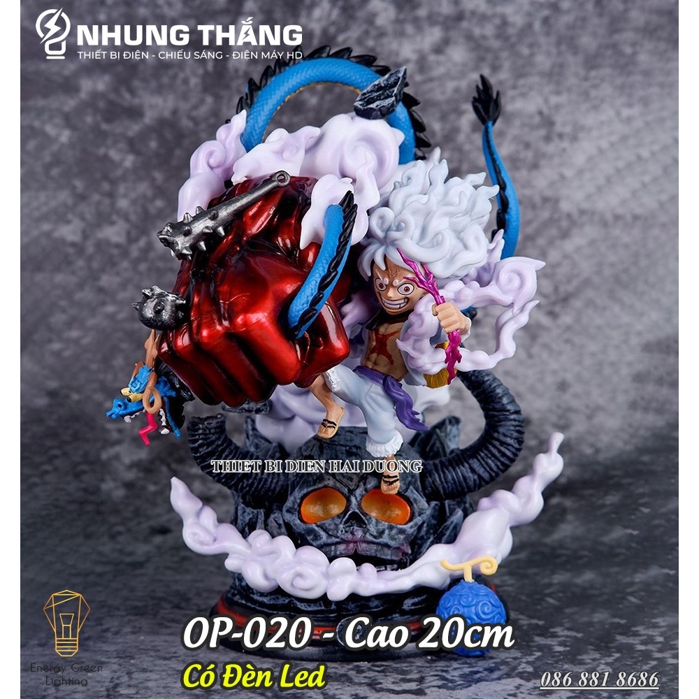 6 Mẫu - Mô Hình Nhân Vật One Piece - Siêu Phẩm Luffy Gear 5 Siêu Đẹp - Cao 16cm-28cm