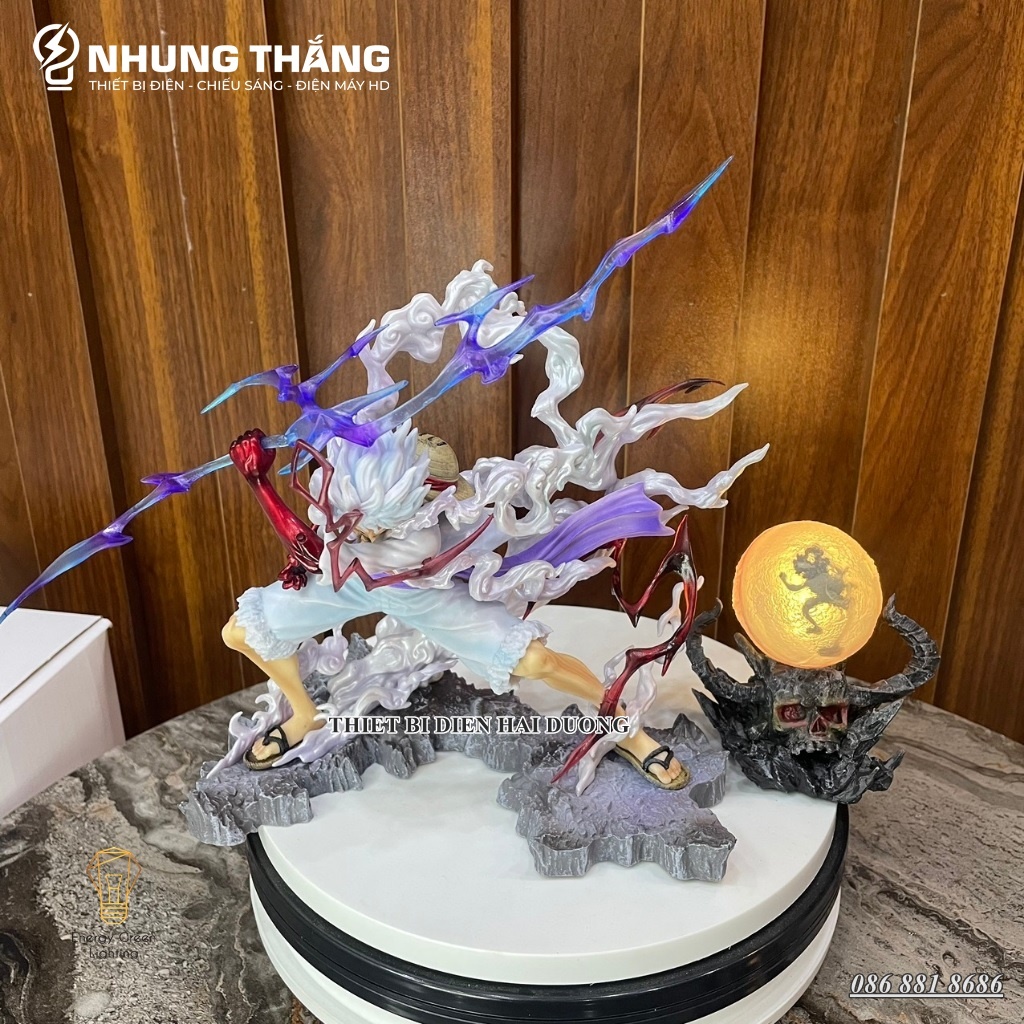 6 Mẫu - Mô Hình Nhân Vật One Piece - Siêu Phẩm Luffy Gear 5 Siêu Đẹp - Cao 16cm-28cm