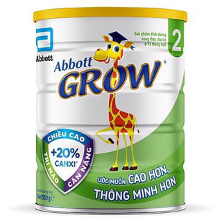 Sữa Bột Grow Abbott 2 900g Date 2026
