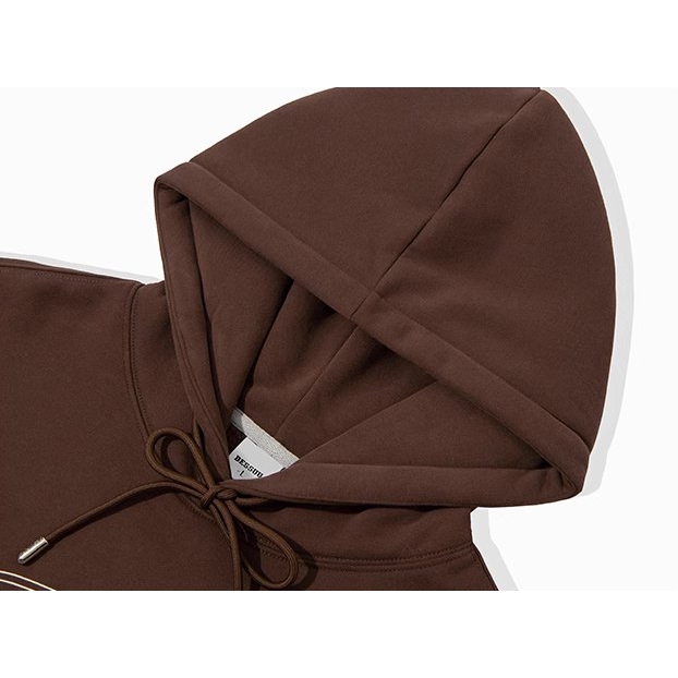 Áo hoodie Dessuu nỉ lót bông dày in hình 3 chú thỏ trước ngực