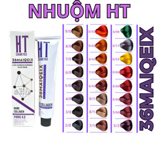 Thuốc nhuộm HT 36 MAIQEIX , Không rát da đầu , Không gây khô tóc , 100ml.
