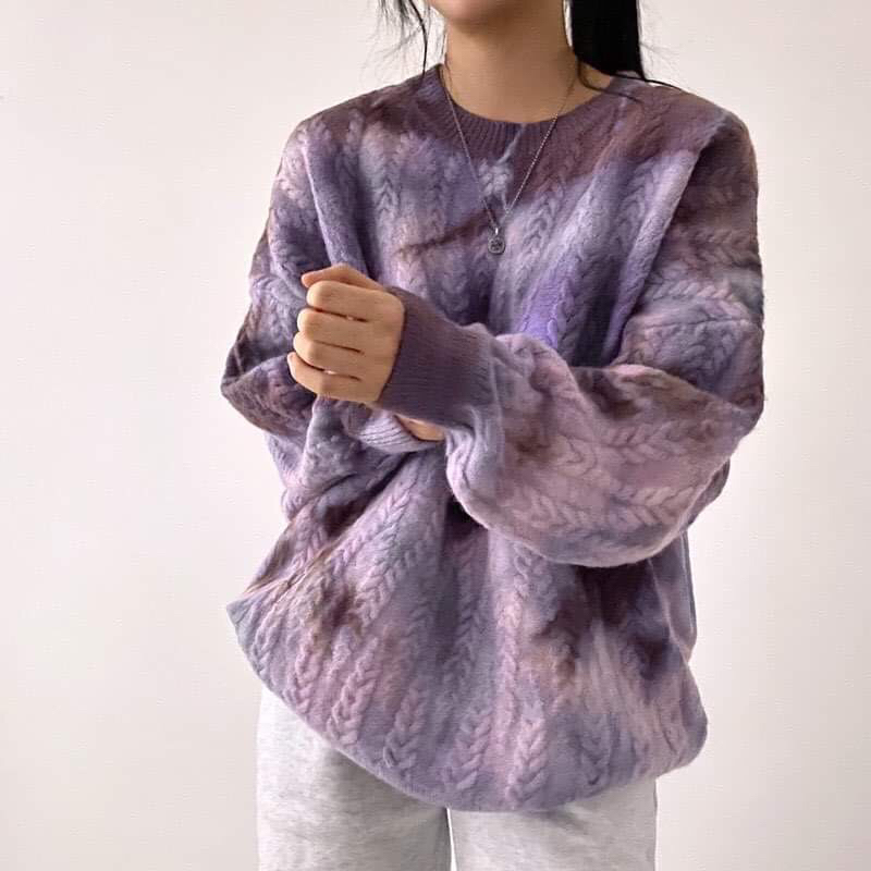 Áo len loang form rộng