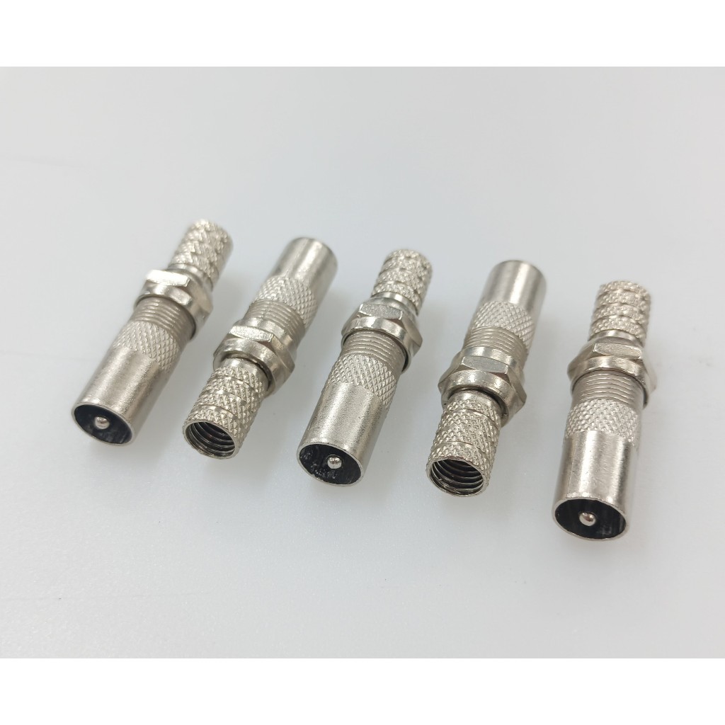 Combo 5 rắc ( jack RF đực ) cắm angten TV