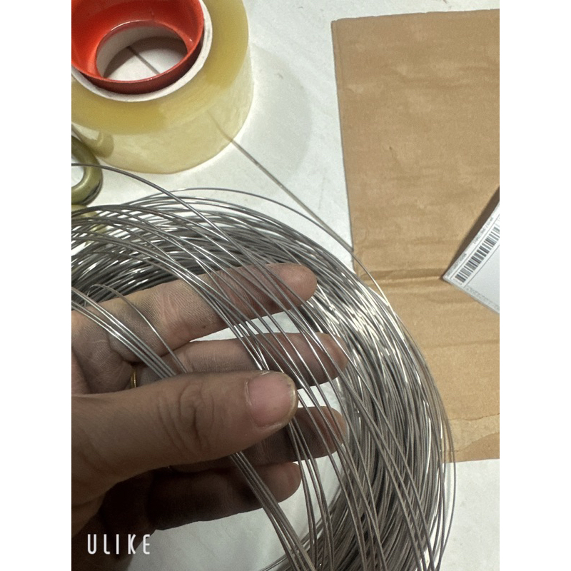 10 Mét dây inox 1li - Dây inox 201 mềm dẻo