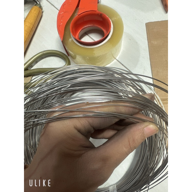 10 Mét dây inox 1li - Dây inox 201 mềm dẻo