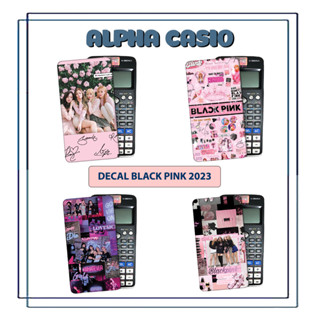 Miếng dán decal Black Pink nắp và mặt sau cho máy tính casio fx 580 vnx fx 570vnplus, fx880, 570esplus, vinacal Flexio