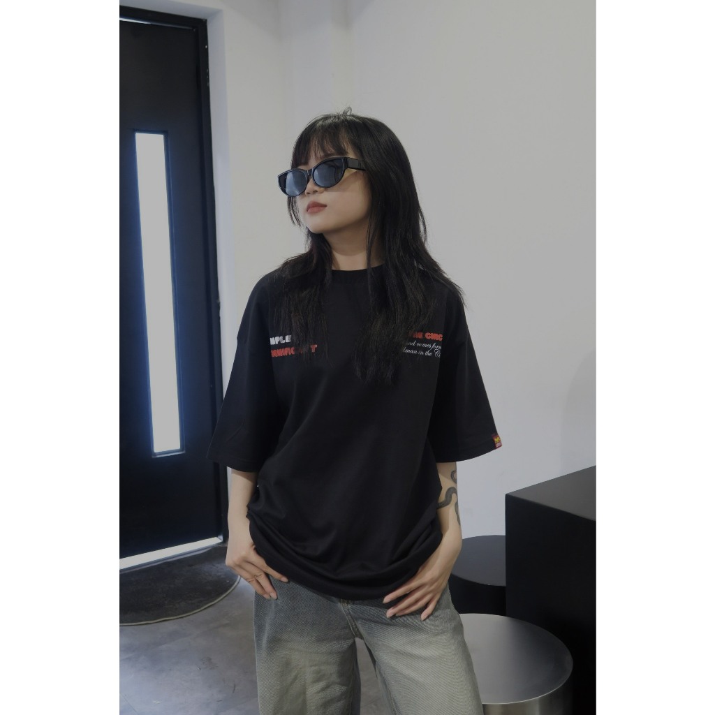 Áo thun unisex oversize Local Brand Circus 100% Cotton - Mã Basic B12
