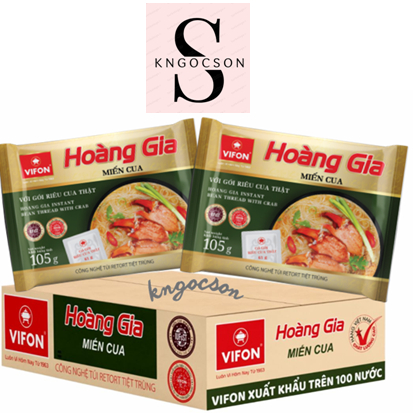 Miến cua Hoàng Gia Vifon 105g (18 gói/thùng)
