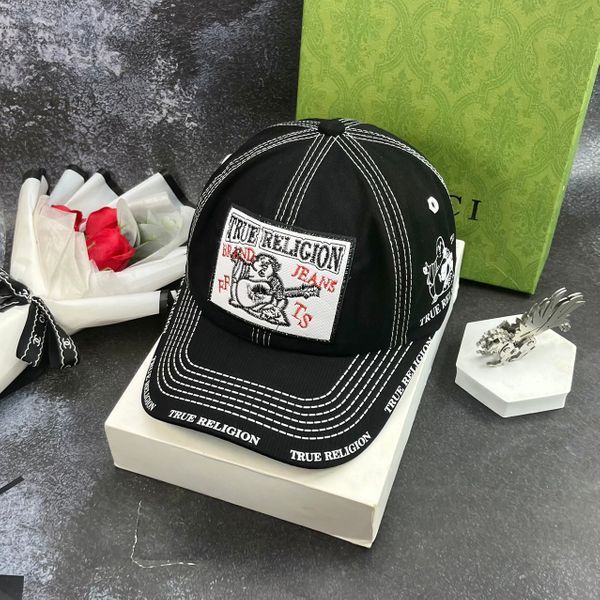 Nón kết, Mũ lưỡi trai Ông Địa True Religion vải Kaki đẹp form chuẩn -ST01