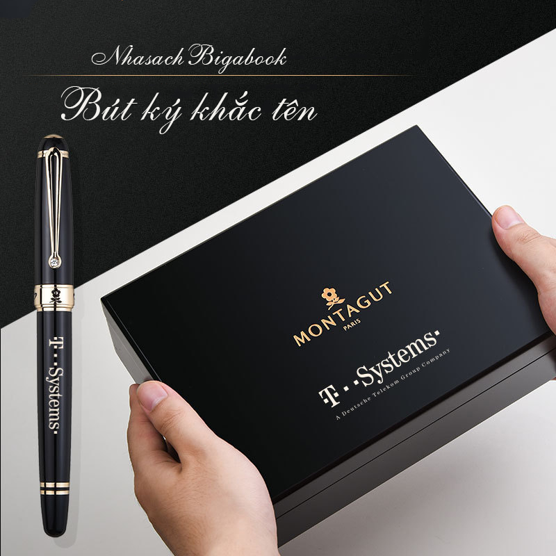 Bút ký Montagut M2000 cao cấp, Bút khắc tên miễn phí theo yêu cầu