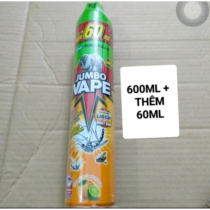 🌷 BÌNH XỊT MUỖI JUMBO 600ML