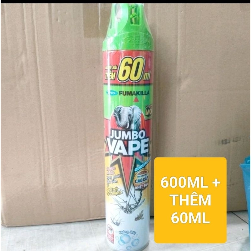 🌷 BÌNH XỊT MUỖI JUMBO 600ML