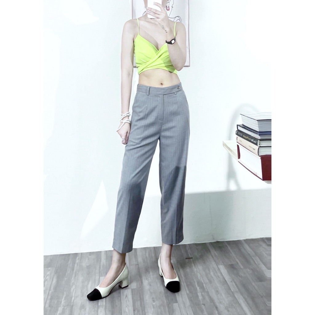 Quần Baggy kẻ thiết kế bởi Beaute' by Nguyên Hà