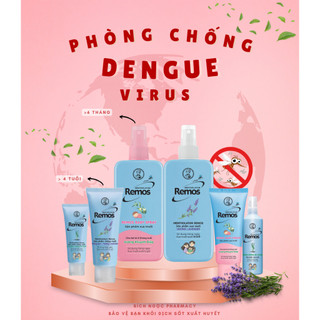 Xịt Chống Muỗi Remos Hương Lavender/ Sả chanh