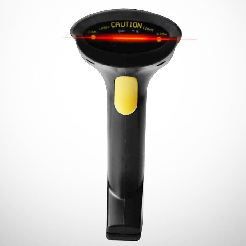 Máy Bắn Mã Vạch Cầm Tây Không Dây Kết Nối Bluetooth Quét Mã Vạch Đa Tia Mã 1D, Mã QR