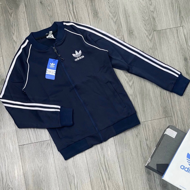 Áo Khoác Bomber Adidasss Thể Thao Nam Nữ, Phối Viền Sọc Siêu Hot