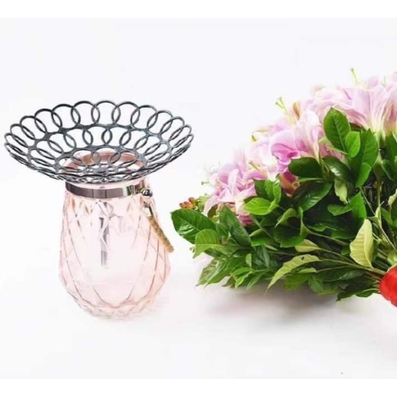 (đs) Vỉ khung tròn cắm hoa size 20cm